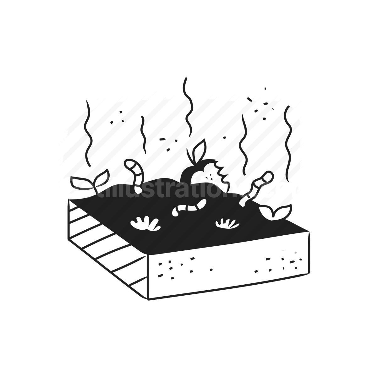 environmental and social issues illustration preview image